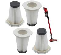 Beaufan Lot de 4 filtres plissés compatibles avec Einhell TE-SV18 Li Cordless 2347180
