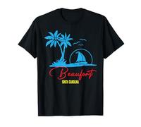 Beaufort SC South Carolina Souvenir de Vacances T-Shirt