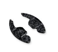 BEAUIY Extension de palette de changement de vitesse de volant de voiture pour Audi A3 A4 A4L A5 A6 A7 A8 Q3 Q5 Q7 TT S3 R8 MK2 S5 palette de changement de vitesse (couleur : noir satiné)