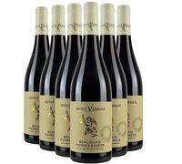 Beaujolais Pierres Dorées sans sulfites - Rouge 2022 - Domaine du Mont Verrier - Vin Rouge du Beaujolais (6x75cl) HVE