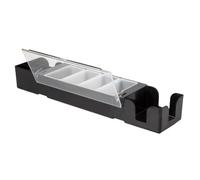 Beaumont - D871 - Distributeur de condiments et serviettes de table multifonction, Noir