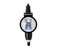Beaumont - Mesure de bar optique 50 ml, noir et blanc, distributeurs 50 ml pour spiritueux, joint en caoutchouc étanche, fenêtre de mesure pour un dosage contrôlé, T416