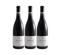 Beaune 1er Cru Les Epenottes Rouge 2017 - Bio - Dominique Lafon - Vin AOC Rouge de Bourgogne - Lot de 3x75cl - Cépage Pinot Noir