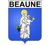 Beaune 21 ville Stickers blason autocollant adhésif - Taille : 12 cm