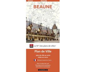Beaune, Côte-d’Or - Plan de ville | Blay Foldex