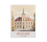 Beaune (Côte-d'or)，Puzzle 1000 Pièces Adultes,Jigsaw Puzzle DIY Jouets Enfants Cadeaux Accueil Décors Jouets Jeux Amusants Grand Cadeau Éducatif pour Enfants Impossible Puzzle（38x26cm）-GQ38
