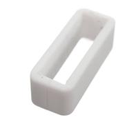 Beauneo Remplacement de la courroie de ceinture blanche Sangle de fixation de crochet de jante Support de boucle de porte-bras de support 22 mm