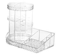 Beaupretty 1 Boîte De Rangement Pour Cosmétiques Organiseur De Bureau Pour Cosmétiques Conteneur De Maquillage Conteneur Rotatif Pour Cosmétiques Moulage Par Injection