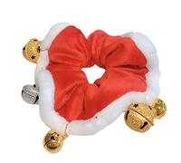 Beaupretty 1 chouchou de Noël avec clochette - Accessoires de cheveux de Noël pour filles - Accessoires de cheveux extensibles pour femmes - Accessoires de cheveux pour queue de cheval