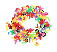 Beaupretty 1 Ensemble Blocs de Construction Éducatifs Colorés pour Garçon Fille Jouets Interconnectables pour Développement des Compétences de Précocité