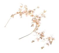 Beaupretty 1 Ensemble Ensemble De Boucles D'oreille De Bande Accessoires Tordu Boucles D'oreilles Mariage Bandeau Faire La Fête Décor Enterrement De Vie De Jeune Fille Alliage De Zinc