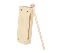 Beaupretty 1 Ensemble Instrument de Percussion Bois à Deux Tons pour Garçon Fille Musical Éducatif Outil Enseignement Jeu Récréatif Développement Sensoriel pour Créativité Coordination