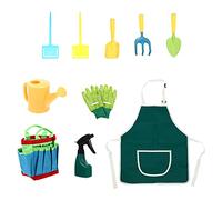 Beaupretty 1 Ensemble Kit Outils de Jardinage Coloré pour Garçon Fille de Jouets de Jardinage avec Arrosoir et Sac pour Garçons et Filles