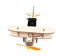 Beaupretty 1 Ensemble Modèle de Maquette Avion Bois à Assembler Éducatif DIY pour Développe Les Compétences Observation et Analyse Matériau Bois de Haute Qualité pour Éducation Précoce