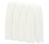 Beaupretty 1 Jeu Jupe De Bain Jetable Recharges Pulvérisateur Nettoyeur Moussant Seau Liquide Salle De Bains Central Jointoyer Bidet Sec Blanche Dentelle Filée De Coton 4 Pièces