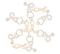 Beaupretty 1 Jeu Pendentifs Charms Infirmière Pour Diy Pendentifs Stéthoscope Amusants Pour Fabrication 10 Pièces