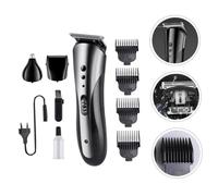 Beaupretty 1 Jeu tondeuse à cheveux électrique haircut rasoir electrique tondeuse elctrique rasoir électrique professionnel tondeuse à cheveux rechargeable alliage d'aluminium Black