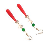 Beaupretty 1 Paire Boucles d'oreilles pendantes rétro tenues asiatiques pour femmes bijoux chinois bijoux de lanterne boucles d'oreilles lanterne boucles d'oreilles ramen alliage