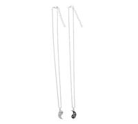 Beaupretty 1 Paire Collier Couple de Pendentifs pour et Amoureux Design Unique et Élégant Parfait pour Symboliser Amitié et