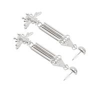 Beaupretty 1 Paire De Boucles D'Oreilles À Franges En Métal Boucles D'Oreilles Tendance Pour Femmes Boucles D'Oreilles À Motif Géométrique Charmantes Clous D'Oreilles