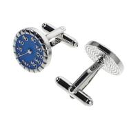 Beaupretty 1 Paire De Boutons De Manchette Fantaisie Pour Homme, Motif Compteur De Vitesse, Voiture De Course, Boutons De Manchette, Clous De Chemise, Accessoires De Costume Formels Pour