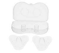 Beaupretty 1 Paire protège-tétons housse de sucette bouchon d'allaitement boucliers d'allaitement bouclier d'allaitement des coques pour le confort de l'allaitement Gel de silice Transparent