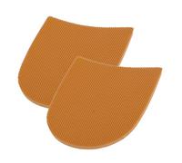Beaupretty 1 Paire Réparation de semelles antidérapantes de protection coussinets pour talons protège-talons pour chaussures pour hommes kit de remplacement des pointes de Khaki