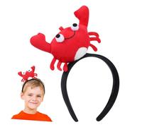 Beaupretty 1 Pc Bandeau Homard -tête animaux de l'océan drôle bandeau élégant hesdband enfants encanto deguisement déguisement ca bandeau cheveux Jolie coiffe beau bandeau en tissu rouge