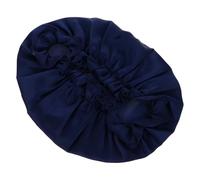 Beaupretty 1 Pc Bonnet de nuit en soie de mûrier chapeaux chauds bonnet de cheveux pour - Bonnet en soie - Bonnet en satin fournitures de chapeau de couchage bonnets de nuit en soie Blue