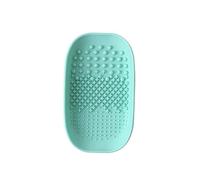 Beaupretty 1 Pc nettoyeur égouttoir au-dessus de l'évier co maquillage tapis de lavage pour pinceaux de maquillage faire de maquillage de nettoyage de brosse Green