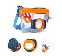 Beaupretty 1 pièce Boîte Observation Insectes pour Garçon Fille avec Double Loupe Outil Exploration Éducatif Transparent et pour Garçons et Filles