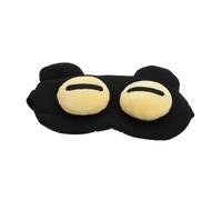 Beaupretty 1 Pièce Couverture Oculaire De L'ombrage Dormeur Bonjour Portable Nuit Sombre Masque De Sommeil Dormir Les Yeux Bandés Doux Enfants Dessin Animé Œil Bandeaux Drôles Noir Polyester
