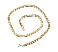 Beaupretty 1 Pièce décor de cou actuel accessoires chaîne à maillons gourmette chaînes chaîne attrayante de cou extérieur collier unique Collier élégant chaîne rétro Acier au titane Doré