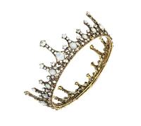 Beaupretty 1 Pièce Diadème Couronne De Bal Couronnes Rondes Pour Adultes Mariée Coiffe Coiffe Oracle Couronne Pour Femmes Couronne De Mariage Boule De Mariée La Couronne Couronne Féminine