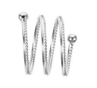 Beaupretty 1 Pièce Doigt Ouverte Ajustable Délicat Design Torsadé pour Élégants et Mode