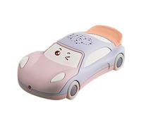 Beaupretty 1 Pièce Éducatif Téléphone Simulé pour Garçon Fille Téléphone Musical et Lumineux avec Projection Design de Voiture Cartoonesque pour Développer Audition Rose sans Piles