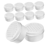 Beaupretty 10 pièces Boîtes Aluminium pour Entraînement Sens Chien Outil pour Dressage Flair Boîte Vide pour Odeurs Équipement Entraînement Chiens