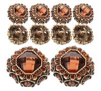 Beaupretty 10 pièces Boutons de Couture avec Ensemble pour Vêtements Élégants et Accessoires de Mode Boutons de Manteau Vintage avec Décorations Raffinées