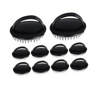 Beaupretty 10 Pièces Brosse de Massage pour Chevelu Exfoliant Doux Anti-pelliculaire Brosse de Shampooing Souple pour Hommes Femmes Garçon Fille Outil Multifonction pour Chevelu Sensible