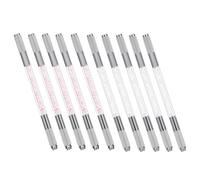 Beaupretty 10 Pièces Crayon À Sourcils En Cristal Gadgets De Maquillage Peau Douce Stylo Microblading Double Extrémité Tatouage Stylo À Sourcils Tatouage Microblading Stylo Microblading