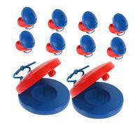 Beaupretty 10 Pièces Instruments de Percussion pour Éducation Musicale Jeu Interactif des Tout Petits de Jouets Musicaux Montessori pour Développement Rythme