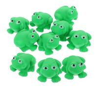 Beaupretty 10 pièces Jouets de Bain Animaux Colorés pour Garçon Fille Jouets de Bain Vinyle Sécurisés pour Garçon Fille pour Tout-Petits