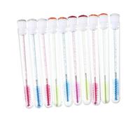 Beaupretty 10 pièces Kit Tubes Mascara Vides Rechargeables avec Brosse à Cils Transparente Réutilisable et Confortable Outil Maquillage Portable pour Extensions et Retouches