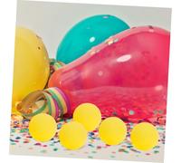 Beaupretty 10 pièces Lot de Boules Éponge Souples Jaunes pour Magicien Accessoires de Rue et Spectacles de Close Up