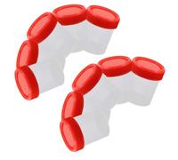 Beaupretty 10 pièces Lot de Gobelets Échantillons avec Couvercle Vissé Étanche Récipients pour Collecte Urine et Excréments Résistants Aux Fuites pour Usage Médical et Analyse Laboratoire