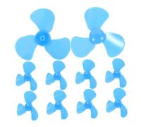 Beaupretty 10 Pièces Lot de Mini Pales de Ventilateur Plastique pour Moteur Accessoires Flexibles pour Expériences Scientifiques et Projets Scolaires Mini Ventilateur DIY pour Apprentissage