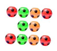 Beaupretty 10 pièces Mini Toupie de Doigt Football pour Garçon Fille Stress Sensoriel Soulagement et Facile à Utiliser