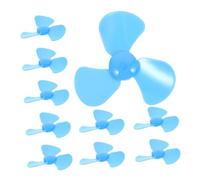 Beaupretty 10 Pièces Mini Ventilateur Plastique Pales Accessoires Moteur Mini Micro Moteur Électrique pour Projets Scolaires et Expérimentations Pack