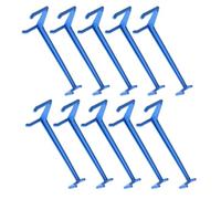 Beaupretty 10 Pièces Ouvre-Branches pour Arbres, Support de Branche d'arbre Fruitier, Écarteur de Branches de Plantes, Abs Bleu, Réglable et Réutilisable, pour Bonsaï et Arbres Fruitiers,