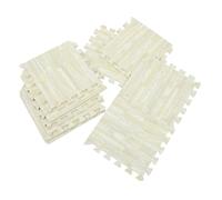 Beaupretty 10 pièces Tapis de Jeu Garçon Fille Mousse EVA Imitation Tapis Puzzle Antidérapant Coussiné pour Sol pour Chambre et Salon